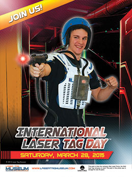 2015 Laser Tag Day Poster