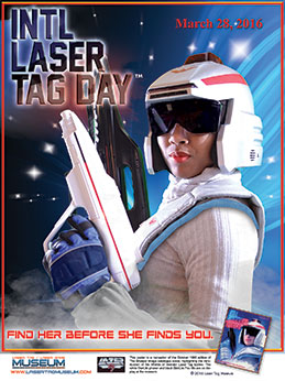 2016 Laser Tag Day Poster