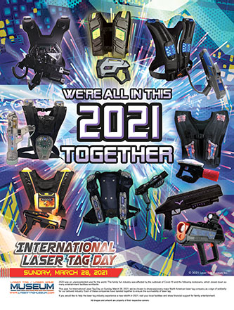 2021 Laser Tag Day Poster