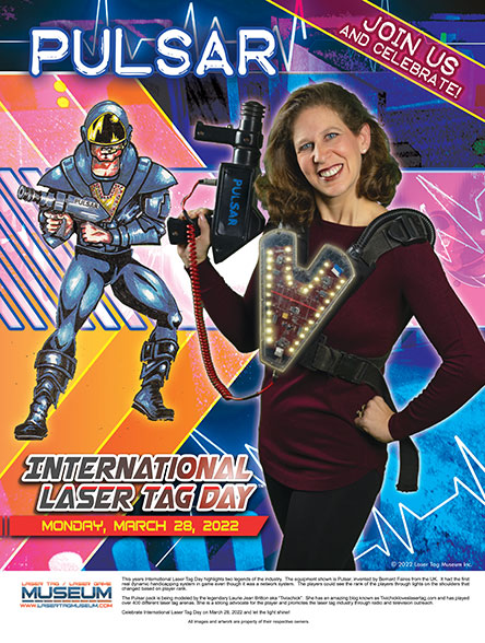 2022 Laser Tag Day Poster